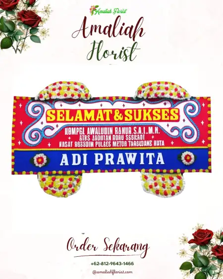 Papan Bunga Ucapan Selamat Kelayan Selatan
